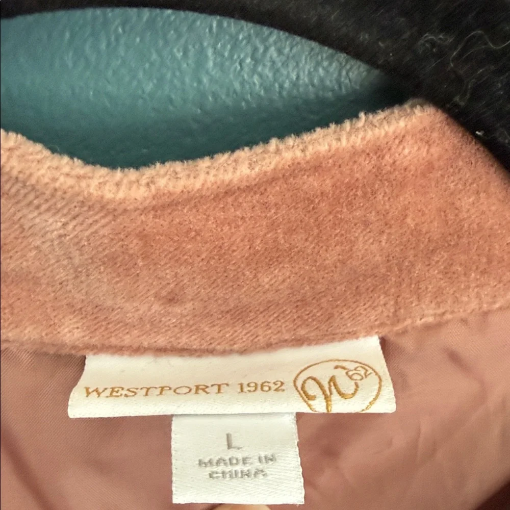 Chic Dusty Pink Bomber Jacket 0197 - Picture 2 of 3
